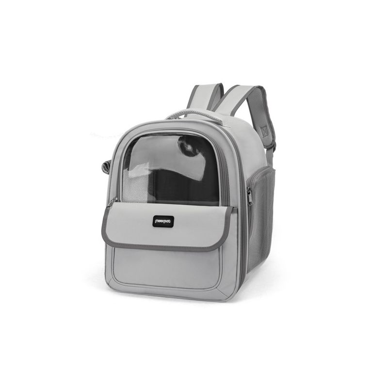 SAC A DOS GRIS/NOIR 40x33x25cm