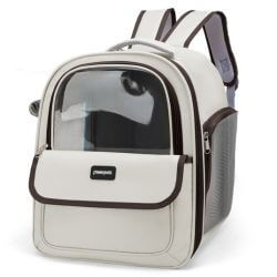 SAC A DOS BLANC/NOIR 40x33x25cm