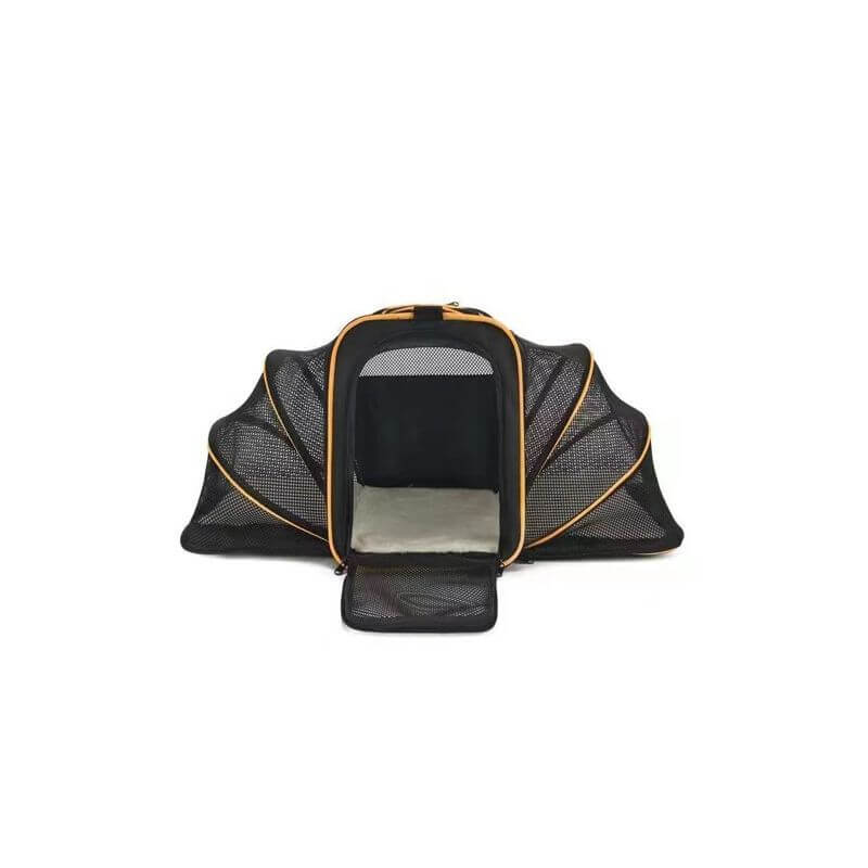 SAC A DOS FILET ORANGE 46x28x28cm