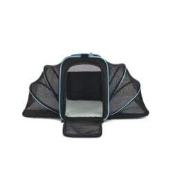 SAC A DOS FILET BLEU 46x28x28cm