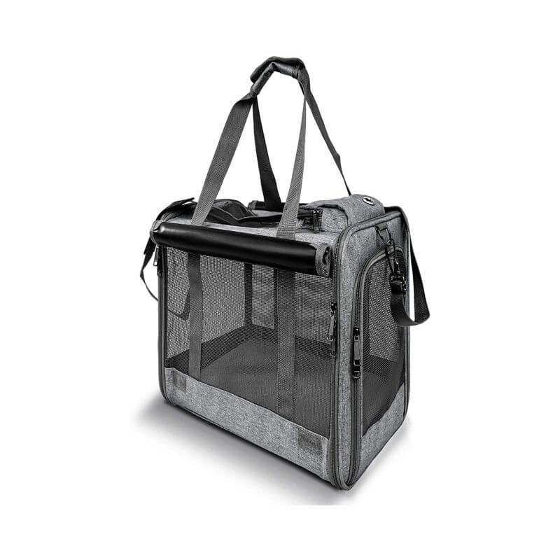 SAC A DOS GRIS 47x26.5x29cm