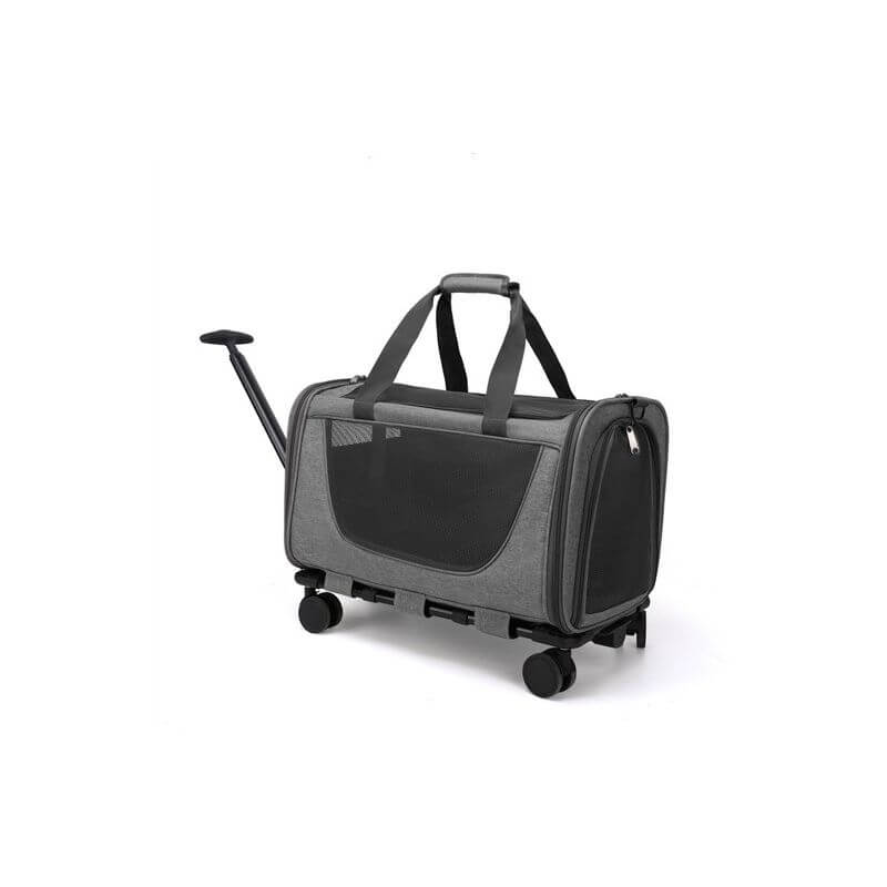 SAC A DOS SUR ROUES GRIS 50x30x30cm