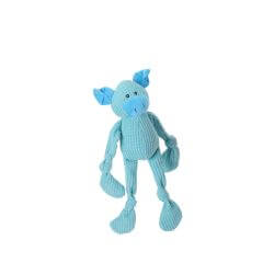 JOUET PELUCHE COCHON BLEU 36cm