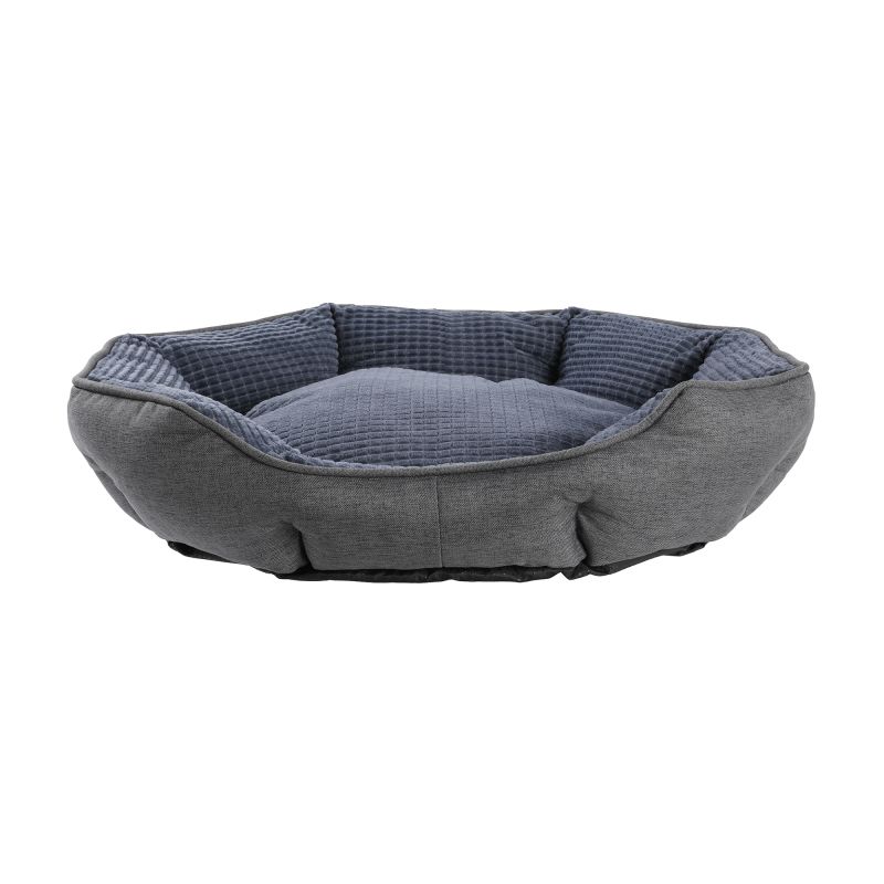 PANIER OVALE SOFT BLEU 70x65x18cm