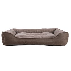 PANIER RECTANGLE SOFT MARRON 90x69x19cm