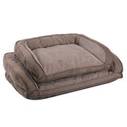 SOFA SOFT MARRON 72x53x16cm