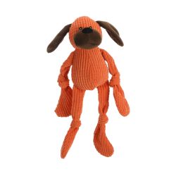 JOUET PELUCHE CHIEN ORANGE 50cm