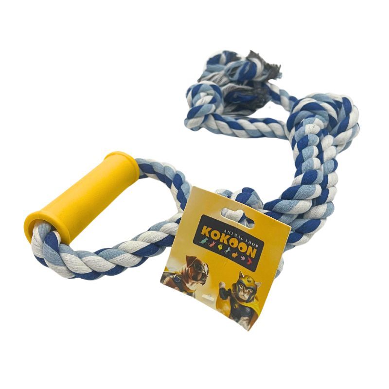 JOUET CORDE TRACTION BALLE 61cm