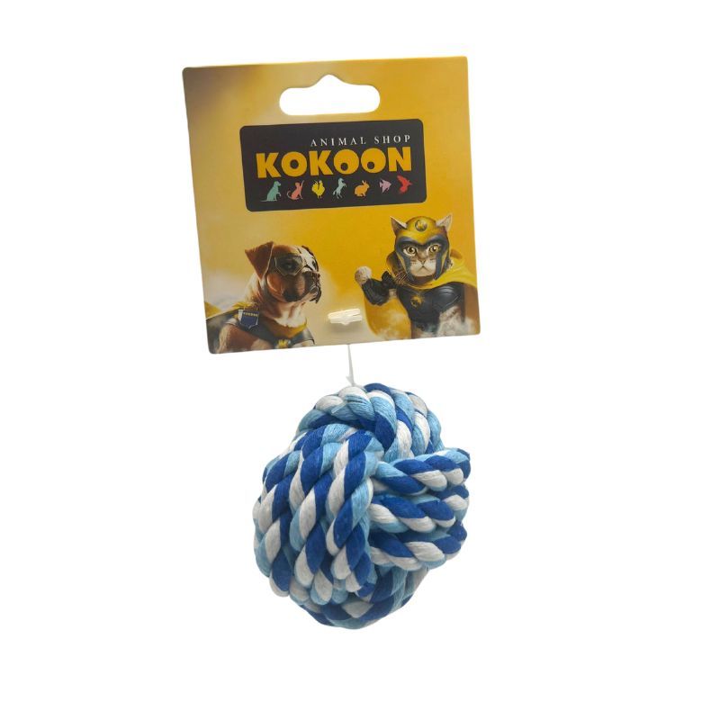 JOUET CORDE BOULE 5,5cm