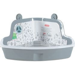 MAISON DE TOILETTE ANGLE GM GRIS