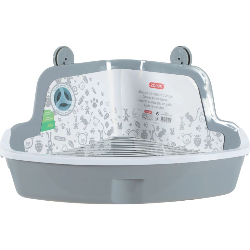 MAISON DE TOILETTE ANGLE GM GRIS