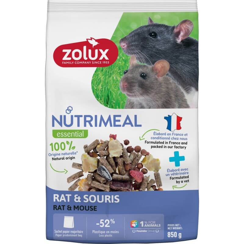 MELANGE POUR RAT ET SOURIS NMEAL4 850gr