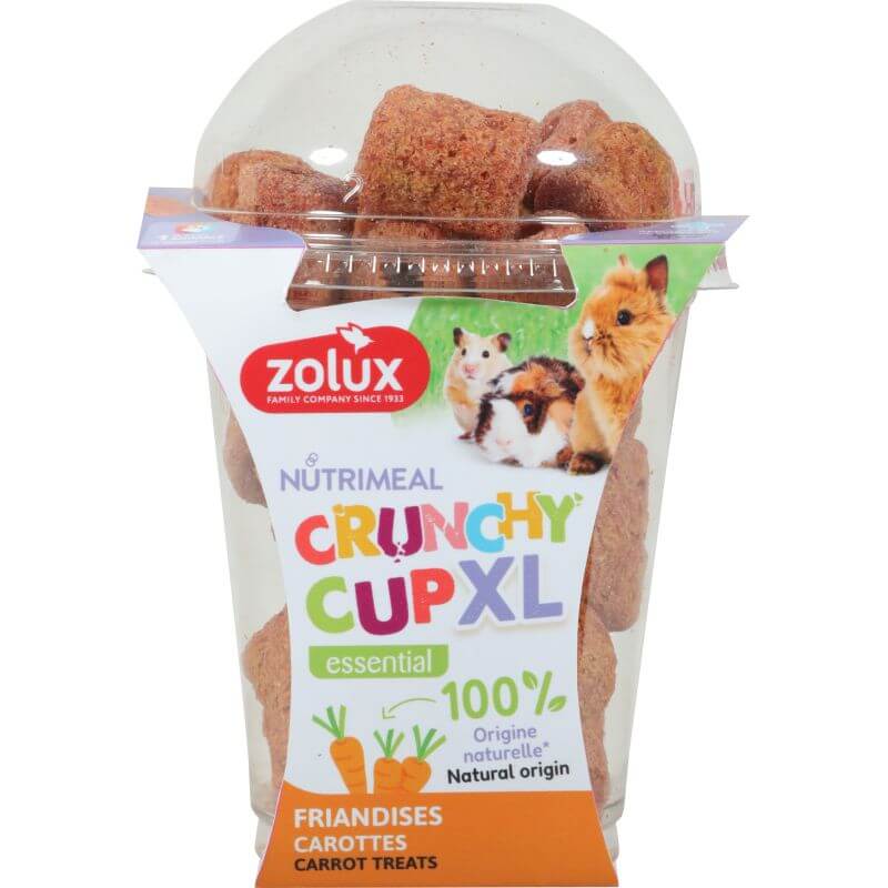CRUNCHY MEAL CUP XL CAROTTE 110gr