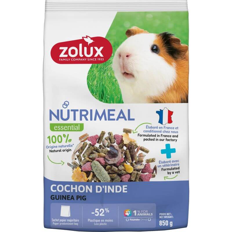 MELANGE POUR COCHON D'INDE NMEAL4 850gr