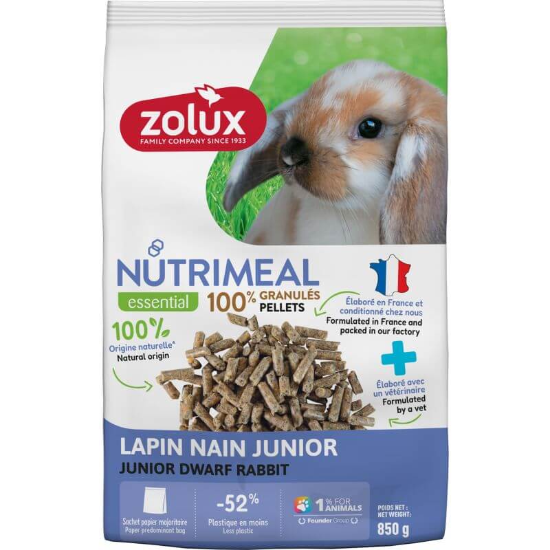 GRANULES POUR LAPIN NMEAL4 850gr