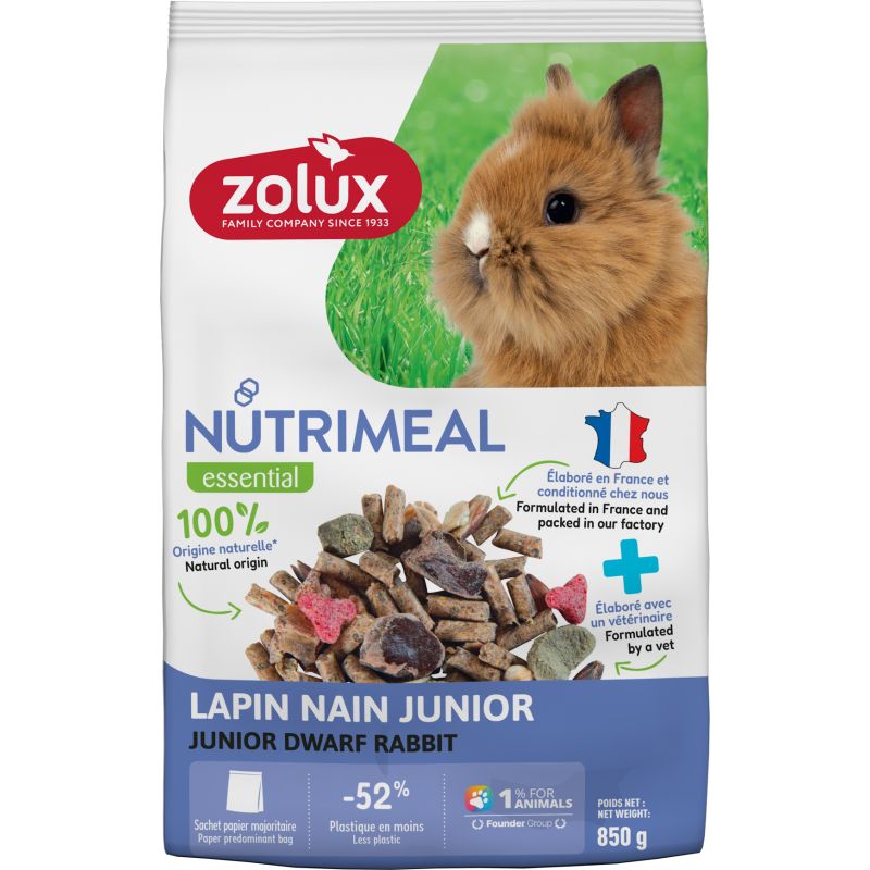 MELANGE POUR LAPIN NMEAL4 850gr