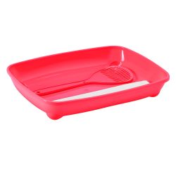 BAC A CHAT BILLY KIT OPEN CORAIL 36,7x27x6cm