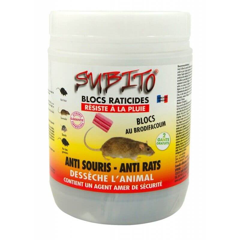 SUBITO BLOCS HYDROFUGES ENVELOPPES 20gr