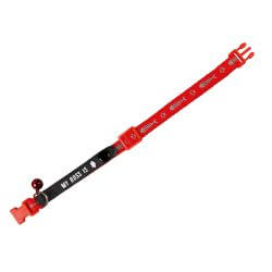 COLLIER CHAT MY BOSS POISSON ROUGE 20-30cmx10mm