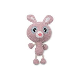 JOUET CHIEN PELUCHE RAKKI LAPIN 30cm