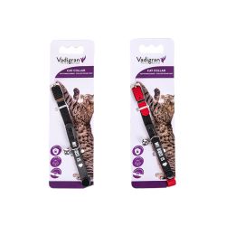 COLLIER CHAT MY BOSS ROUGE 30cmx10mm