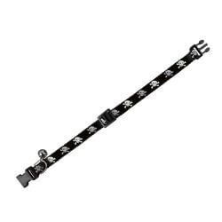 COLLIER CHAT REFLECT NOIR 20-30cmx10mm