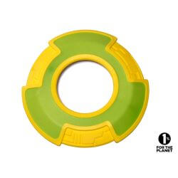 JOUET CHIEN TPR FRISBEE VERT 23cm