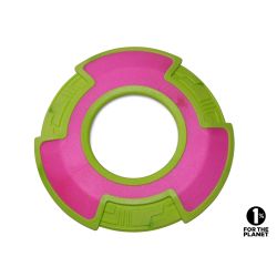 JOUET CHIEN TPR FRISBEE ROSE 23cm