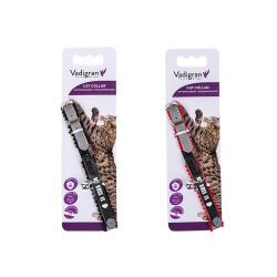 COLLIER CHAT MY BOSS REFLECT NOIR 30cmx10mm