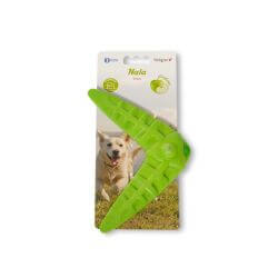 JOUET CHIEN TPR BOOMERANG VERT 17cm