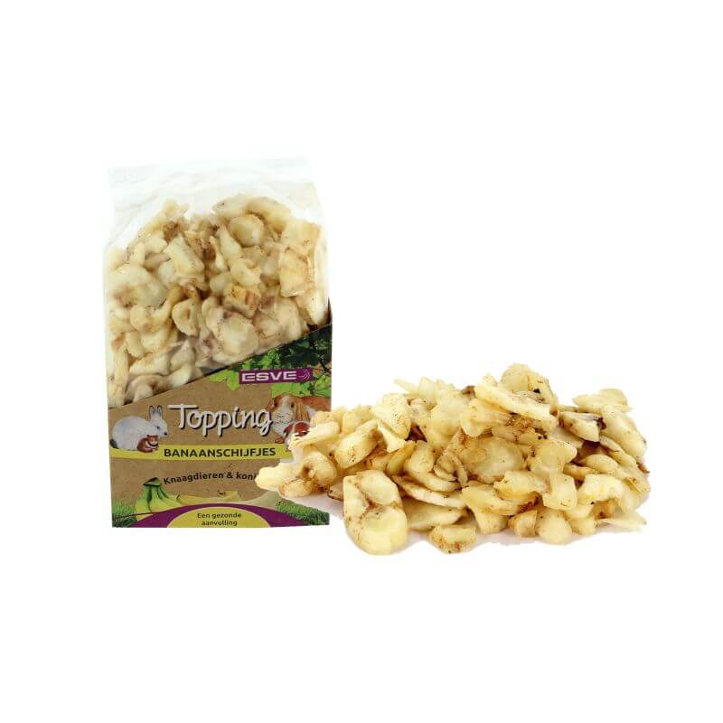 ESVE TOPPING BANANE EN TRANCHES RONGEURS 125gr