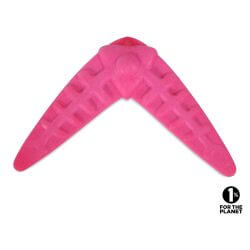 JOUET CHIEN TPR BOOMERANG ROSE 17cm