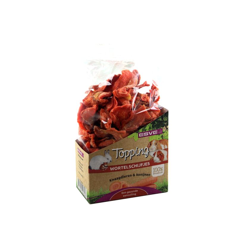ESVE TOPPING RONDELLES DE CAROTTE RONGEURS 125gr