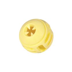 JOUET CHIEN TPR BALLE YELLOW VANILLA 8cm
