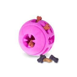JOUET CHIEN TPR BALLE RED FRUTTI 8cm