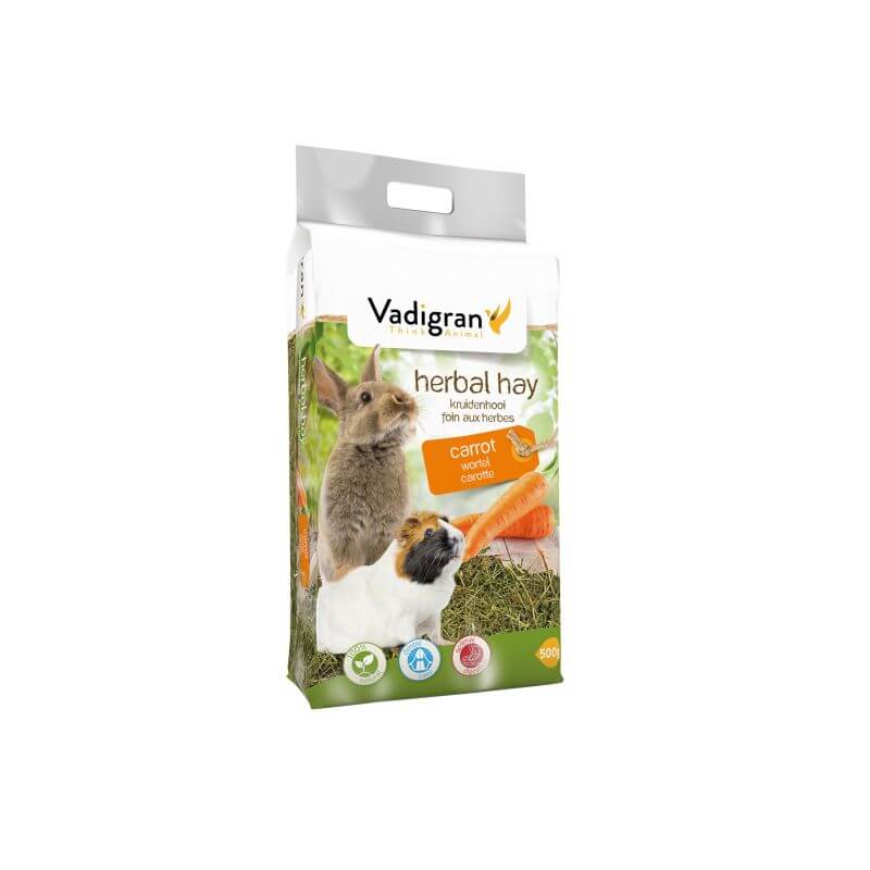 FOIN DE FLEURS CAROTTE 500gr