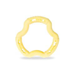 JOUET CHIEN TPR ANNEAU YELLOW VANILLA 21cm