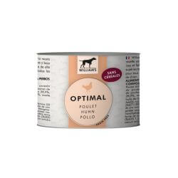 WILLIAM'S OPTIMAL POULET 200gr pour chien