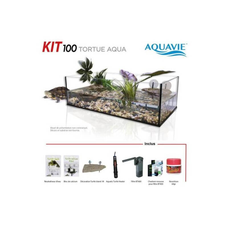 KIT TORTUE AQUA 100 EQUIPE AQUAVIE