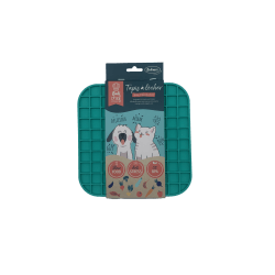TAPIS A LECHER BUBICHEF LICKONE BLEU