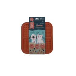 TAPIS A LECHER BUBICHEF LICKONE ORANGE