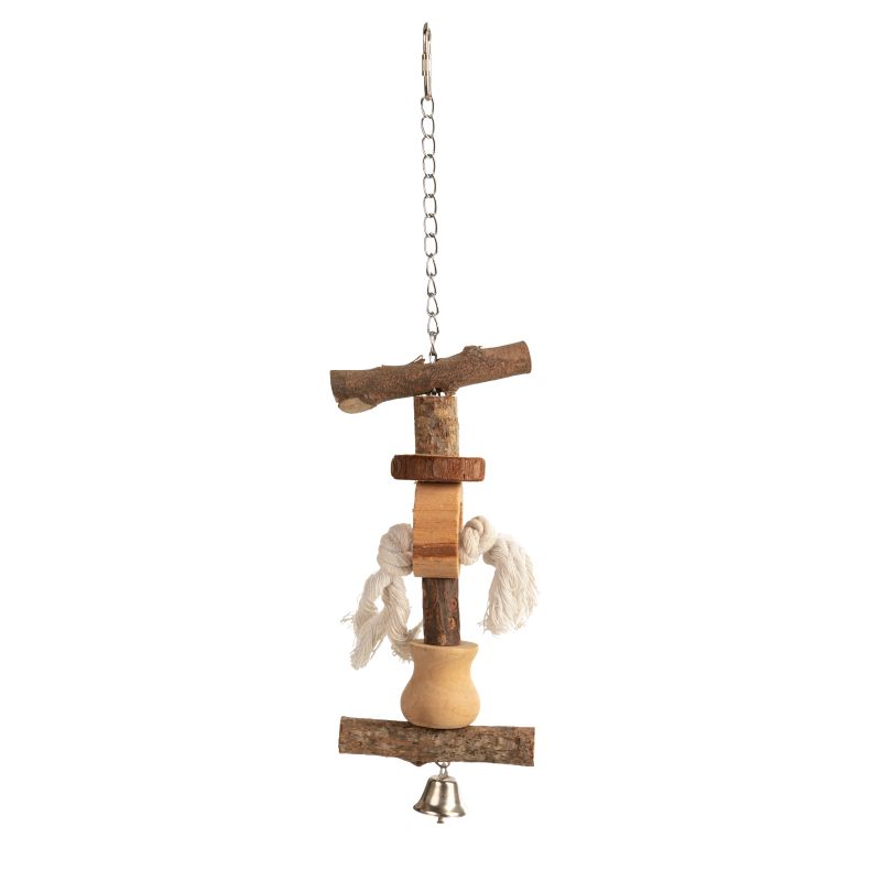 SUSPENSION OISEAU AVEC CLOCHETTE L
