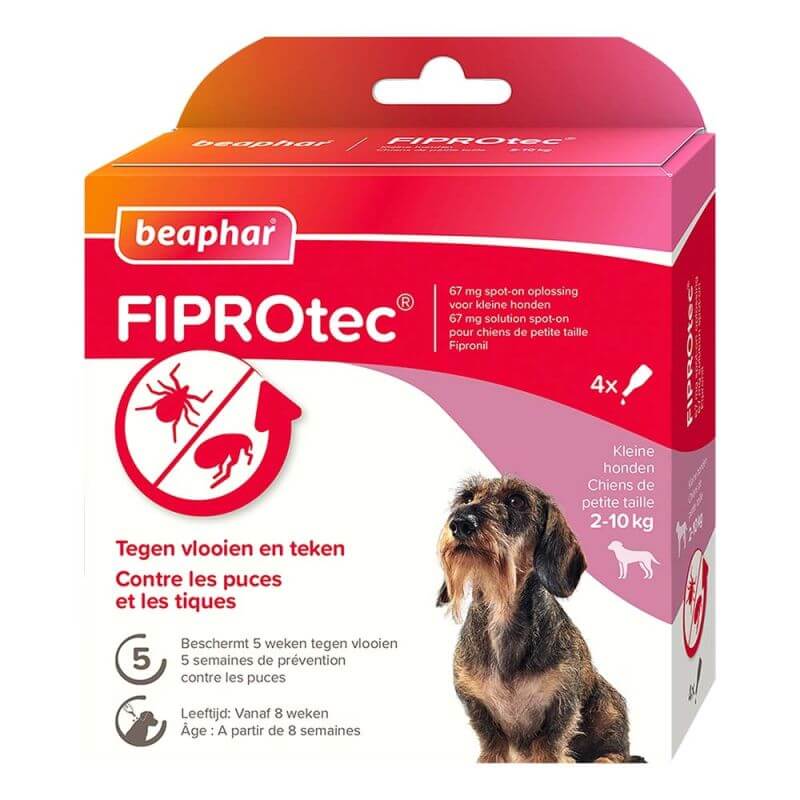 FIPROTEC SPOT-ON PETITS CHIENS PUCES & TIQUES