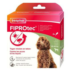 FIPROTEC SPOT-ON GRANDS CHIENS PUCES & TIQUES 4x2.68ml