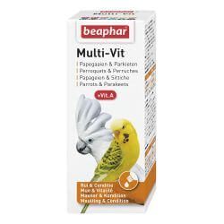 MULTI VITAMINES PERRUCHES & PERROQUETS 50ml