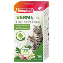 VERMIPURE COMPRIMES PURGE POUR CHATON & CHAT 50cps
