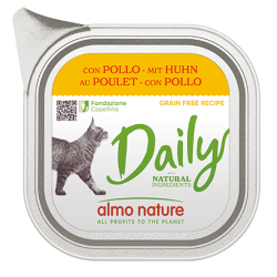 ALMO CHAT DAILY GRAIN FREE POULET 100gr