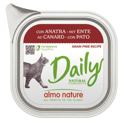 ALMO CHAT DAILY GRAIN FREE CANARD 100gr