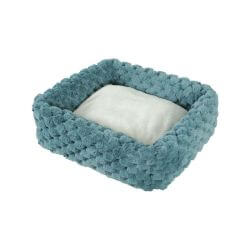 CORBEILLE CARREE XL ABELHA BLEUE