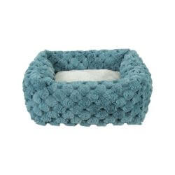 CORBEILLE CARREE ABELHA BLEU